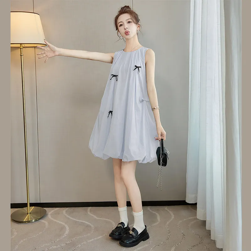 Cypress House Sleeveless Dress Women's Light Blue-3