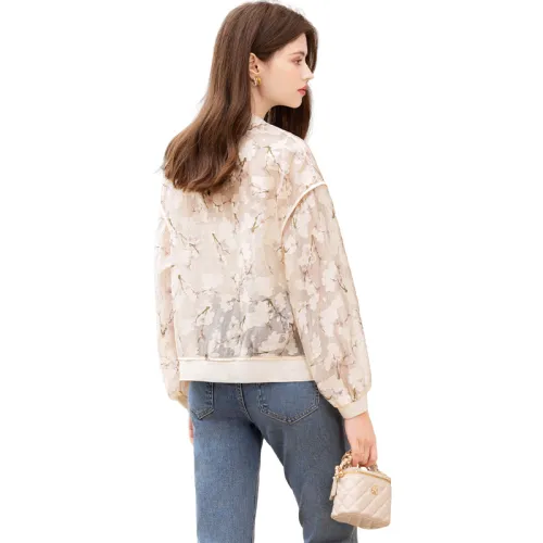TOUCH Cropped Coats Women's Beige
