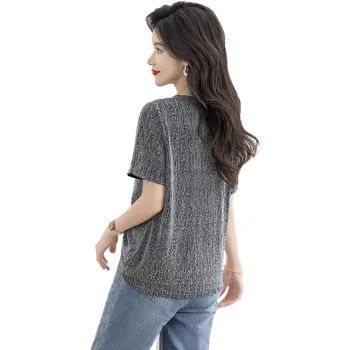 Cypress House T Shirt Women's Silver Gray