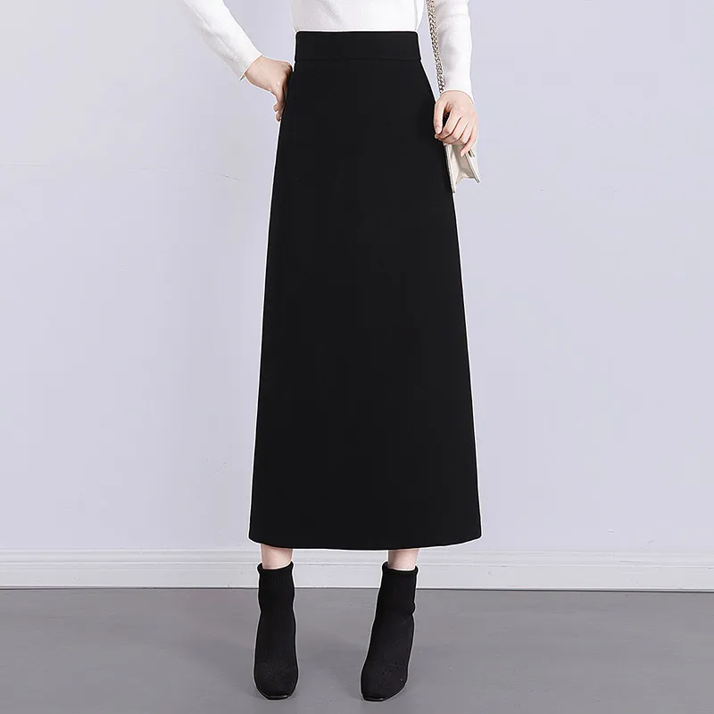 Cypress House Casual Long Skirt Women's Black-6