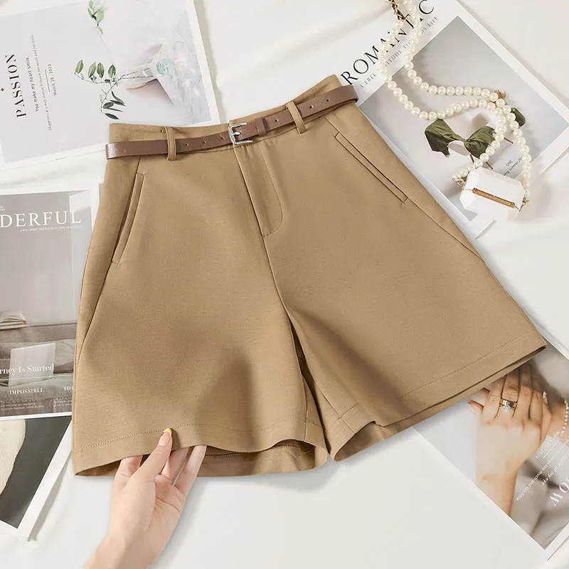 TOUCH Casual Shorts Women's Khaki-2