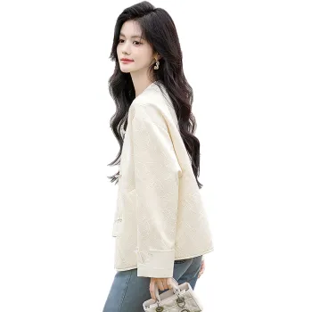 Cypress House Cropped Coats Women's Ecru