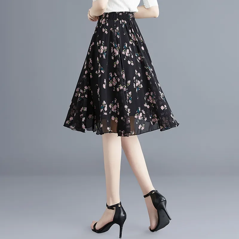 TOUCH Casual Long Skirts Women's-7