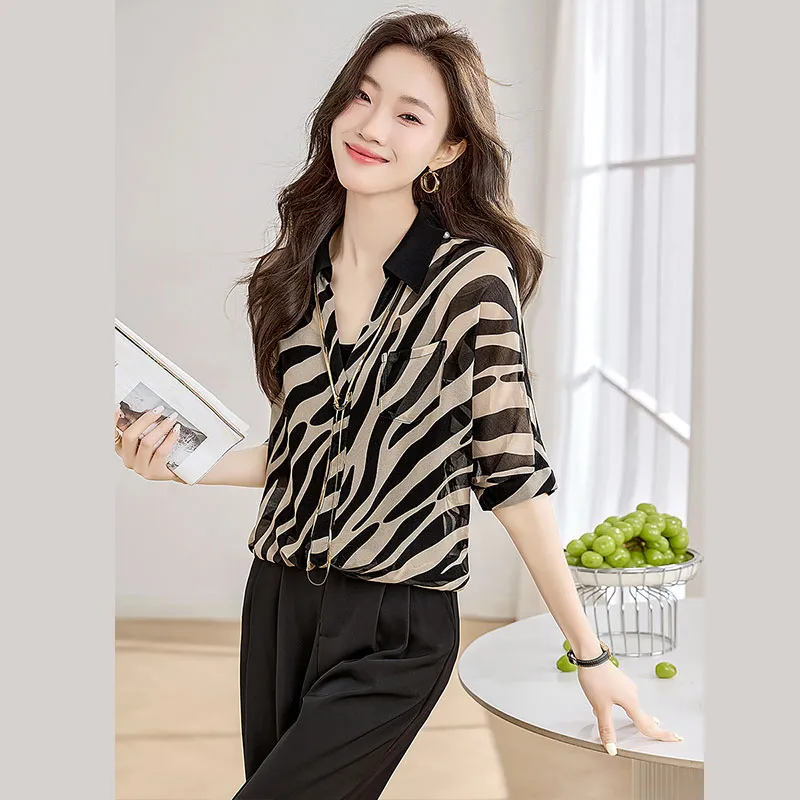 Cypress House Shirts Women's Black Rice Grain+Black Strap-4