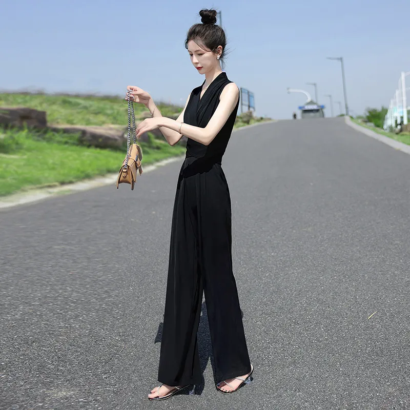 Cypress House Jumpsuit Women's Black-6
