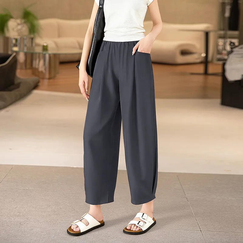 TOUCH Casual Pants Women's Dark Gray-6