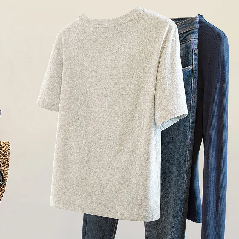 Cypress House T Shirt Women's Light Gray-7