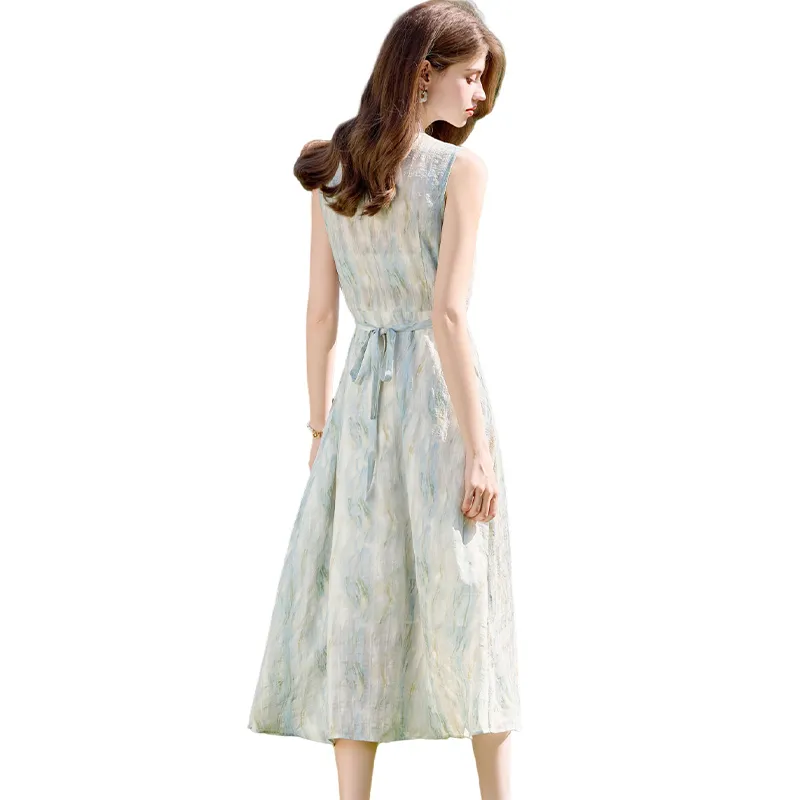 TOUCH Sleeveless Dresses Women's Turquoise-1