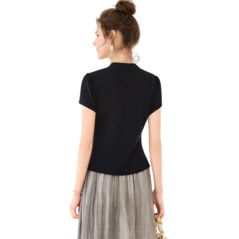 TOUCH T Shirts Women's Black-1