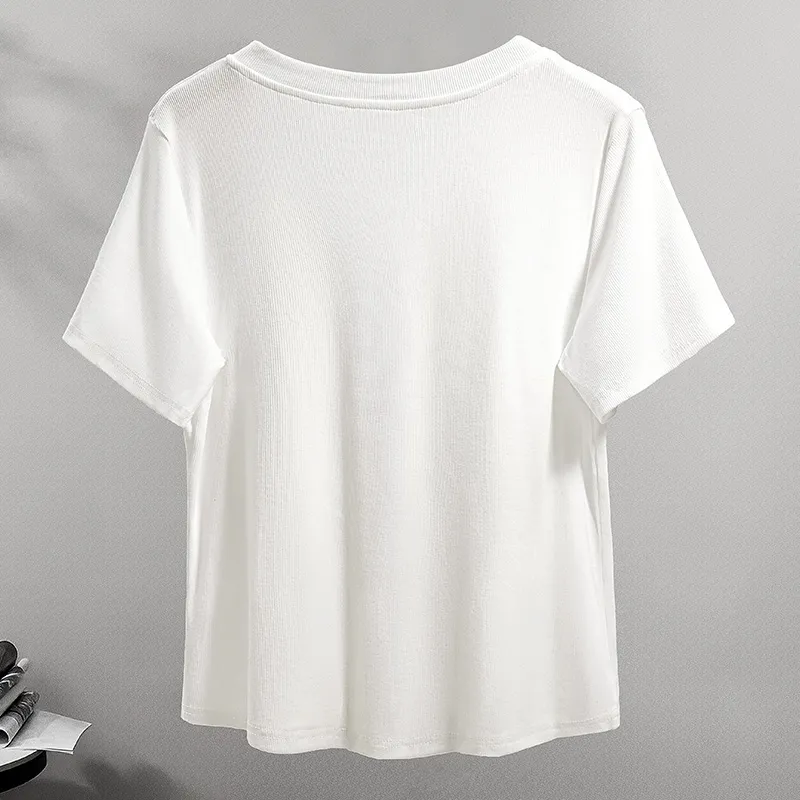 Cypress House T Shirts Women's White-4