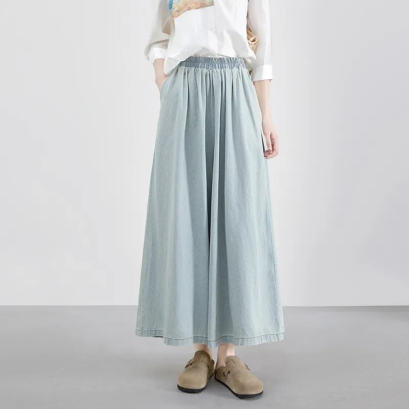 TOUCH Casual Pants Women's Light Blue-7