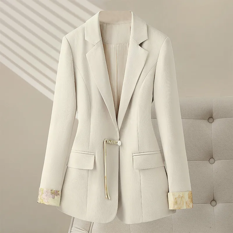 Cypress House Business Suit Women's Greige-2