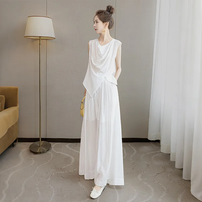 Cypress House Casual Suit Women's White-1