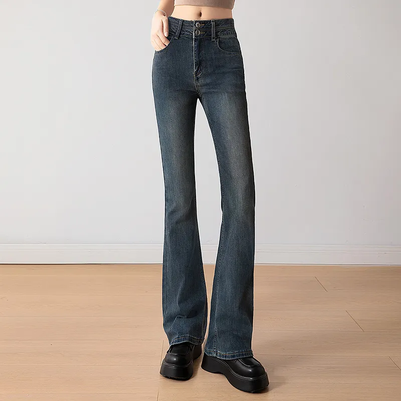 Cypress House Jeans Women's Vintage Dark Blue-5