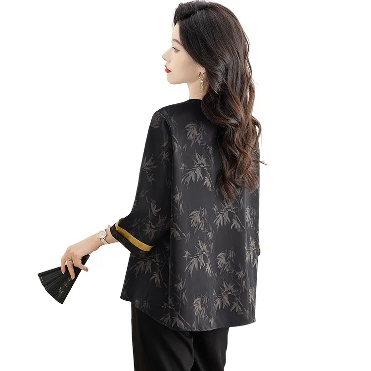 Cypress House Shirt Women's Black Gold-0