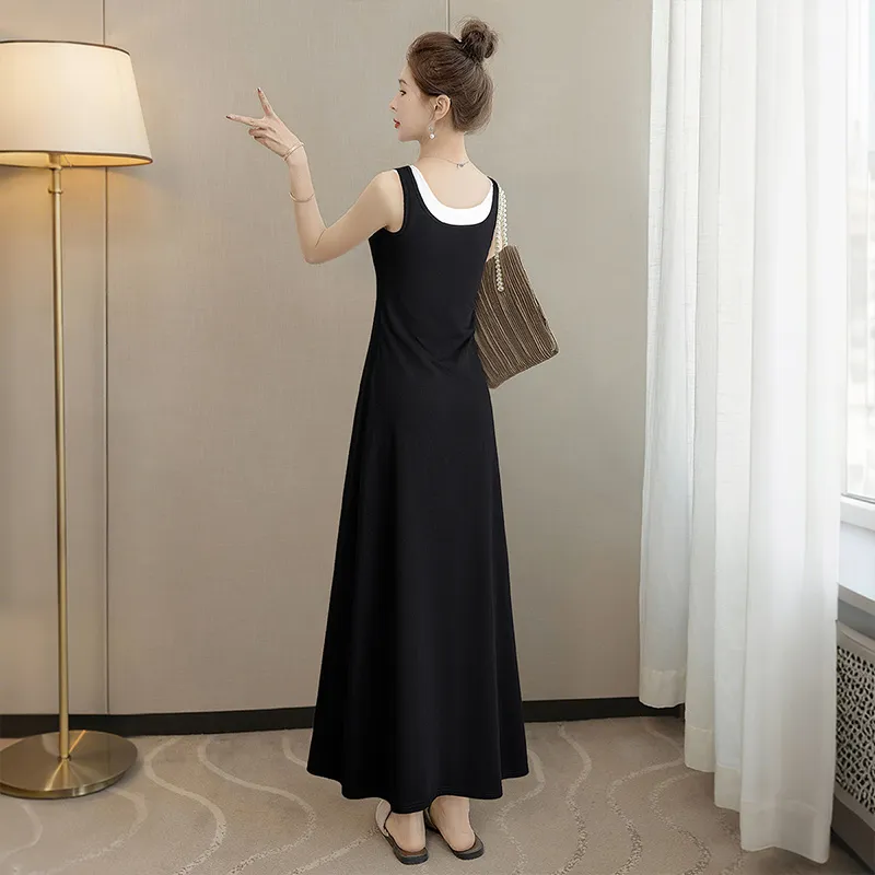 Cypress House Slip Dress Women's Black-3