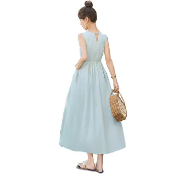 Cypress House Sleeveless Dress Women's Mint Green