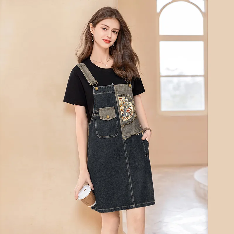 TOUCH Slip Dress Women's Dark Blue-1