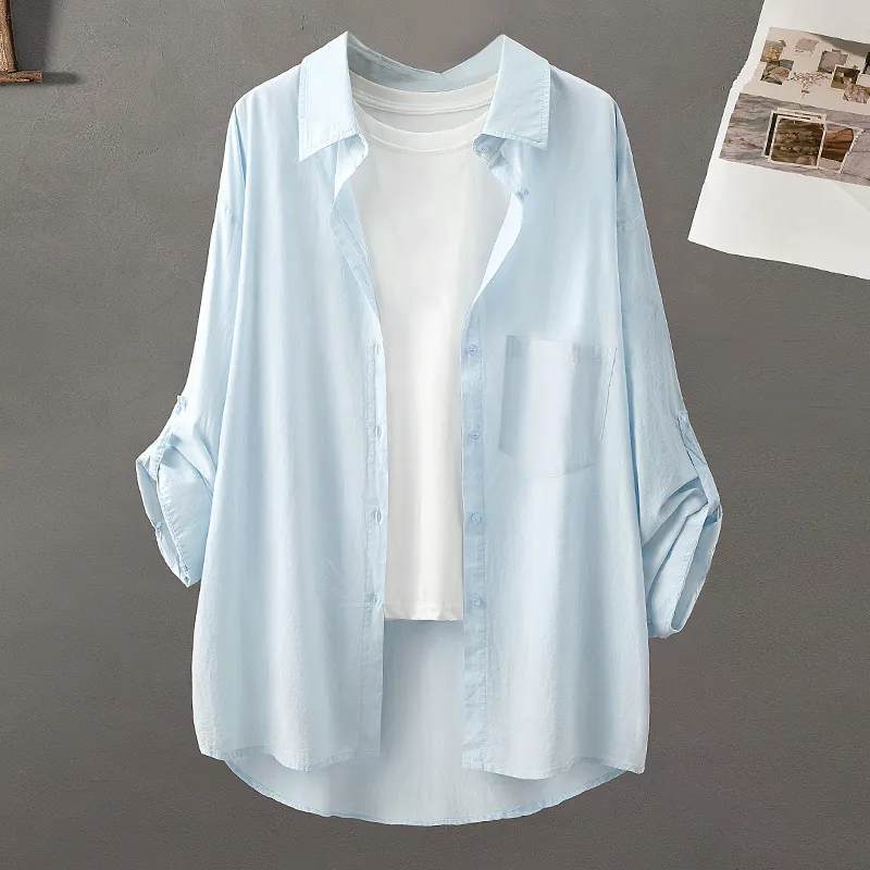 Cypress House Shirt Women's Light Blue-2