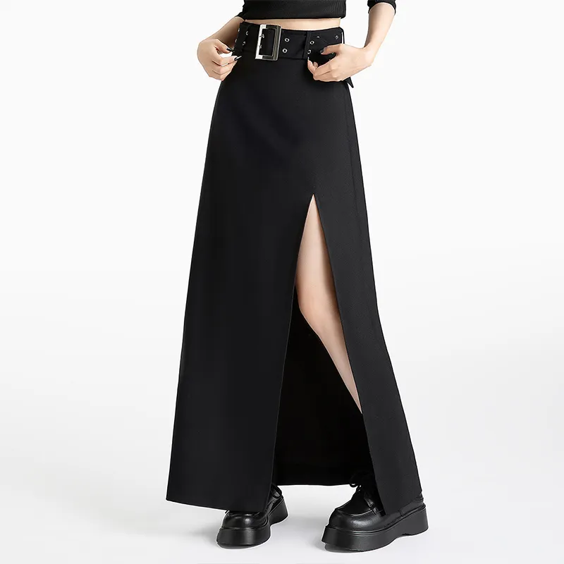 Cypress House Casual Long Skirt Women's Black-2