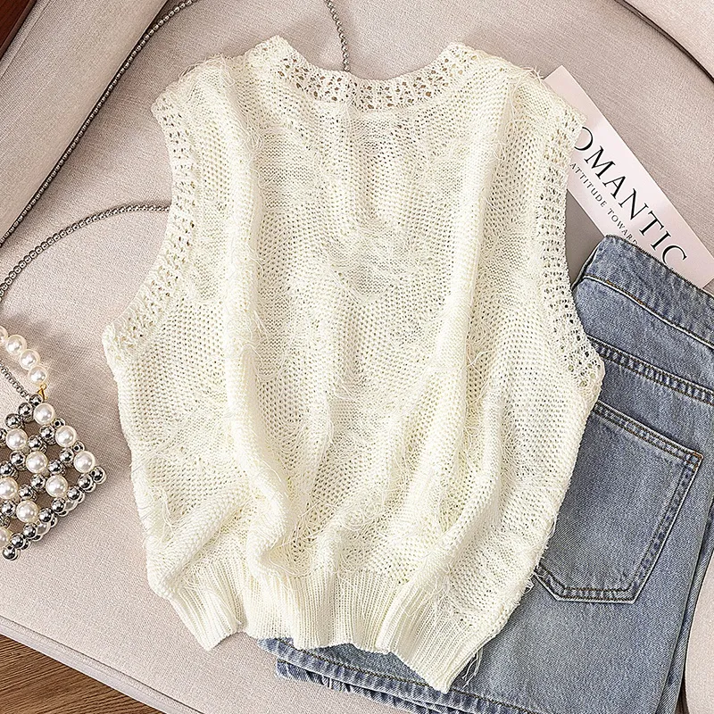 TOUCH Tank Tops Women's White-4