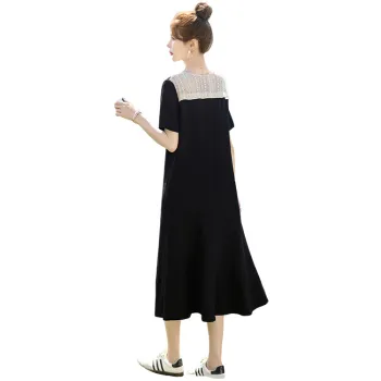 Cypress House Short Sleeved Dress Women's Black