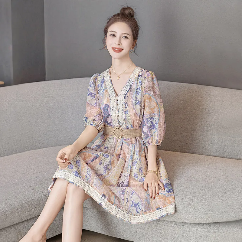 Cypress House Short Sleeved Dress Women's-0