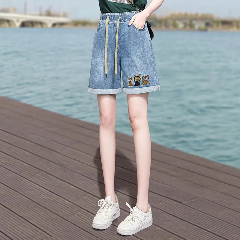 Cypress House Denim Shorts Women's Light Blue-6