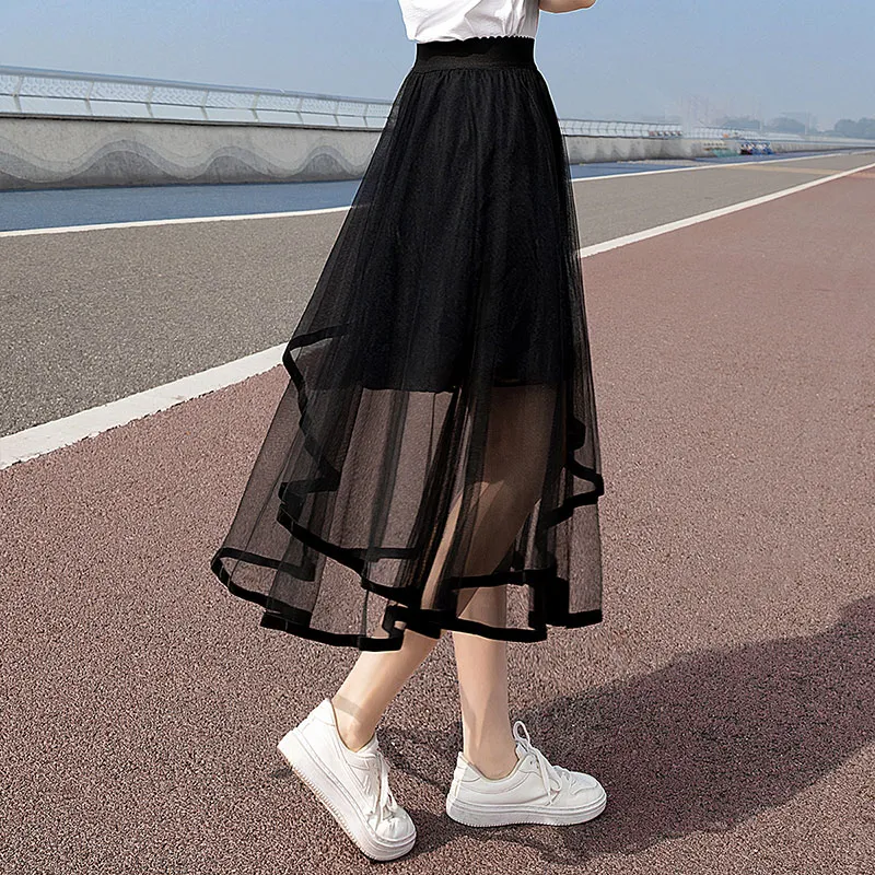 Cypress House Casual Long Skirt Women's Black-6