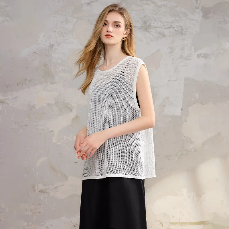 TOUCH Knitwear Women's White-5