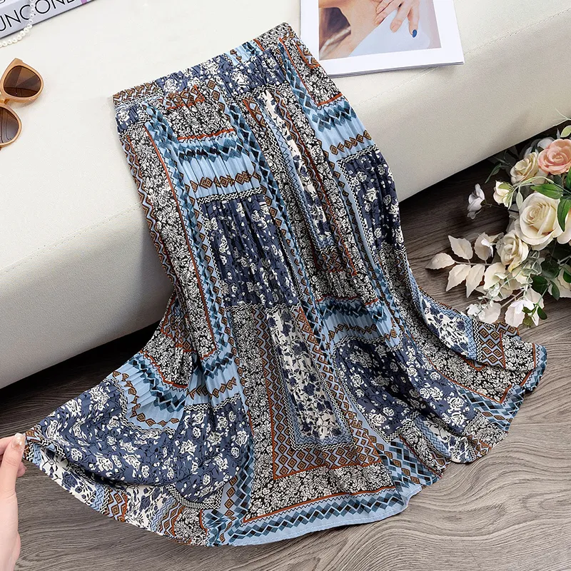 TOUCH Casual Long Skirt Women's-2