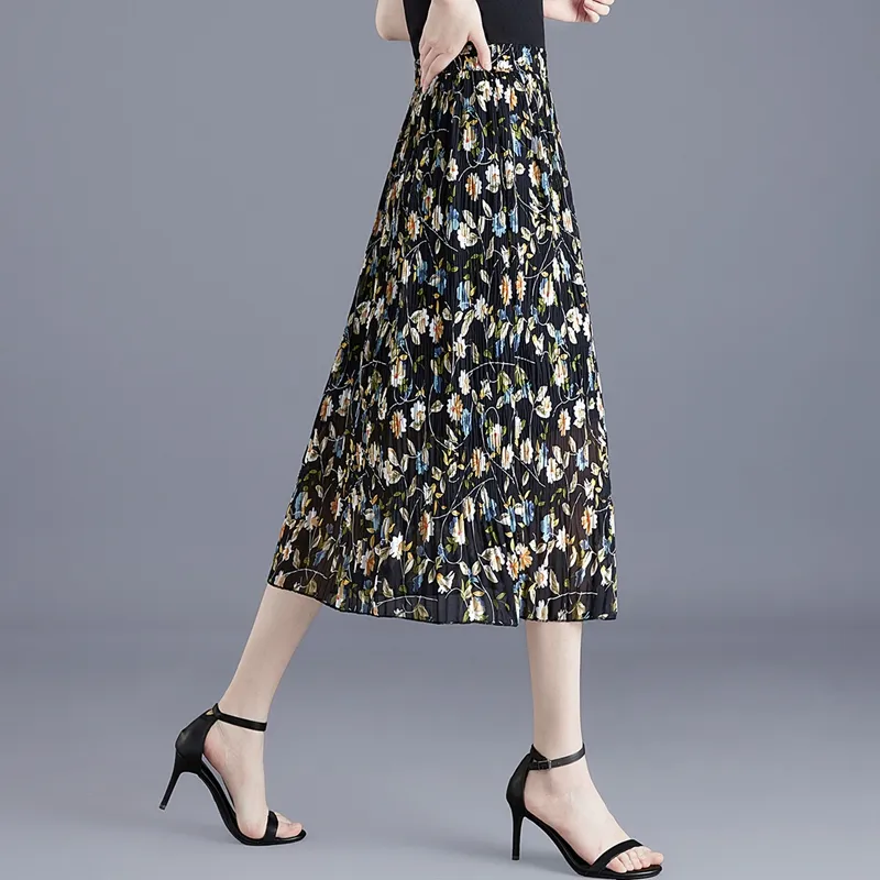TOUCH Casual Long Skirts Women's-7