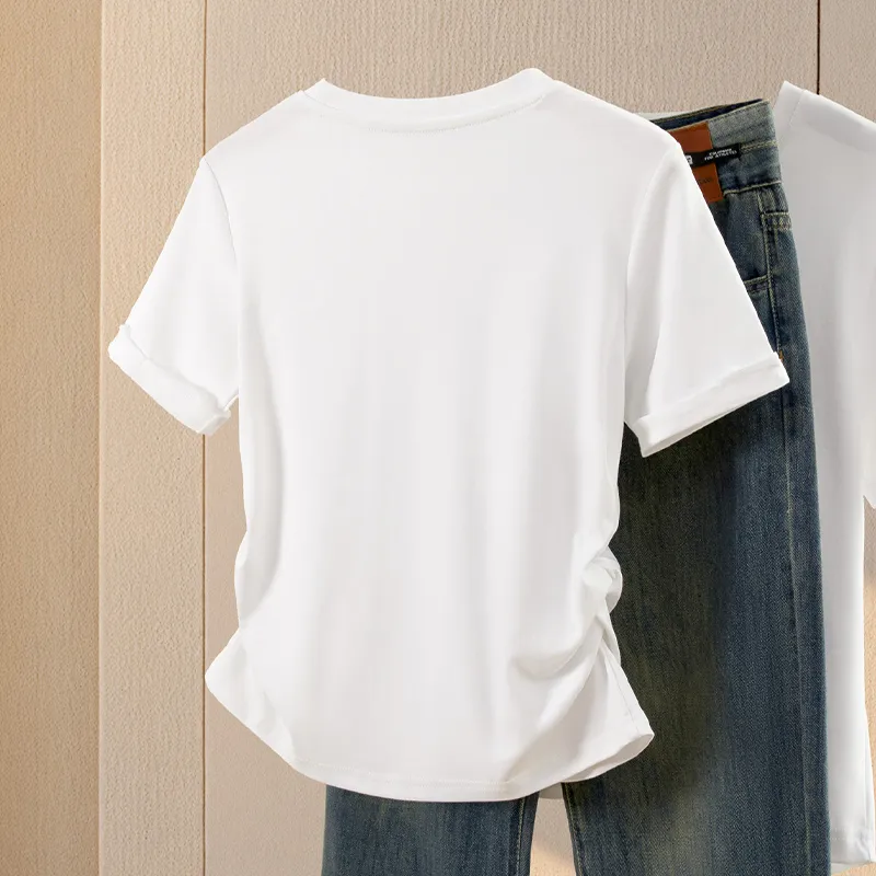 TOUCH T Shirts Women's White-3