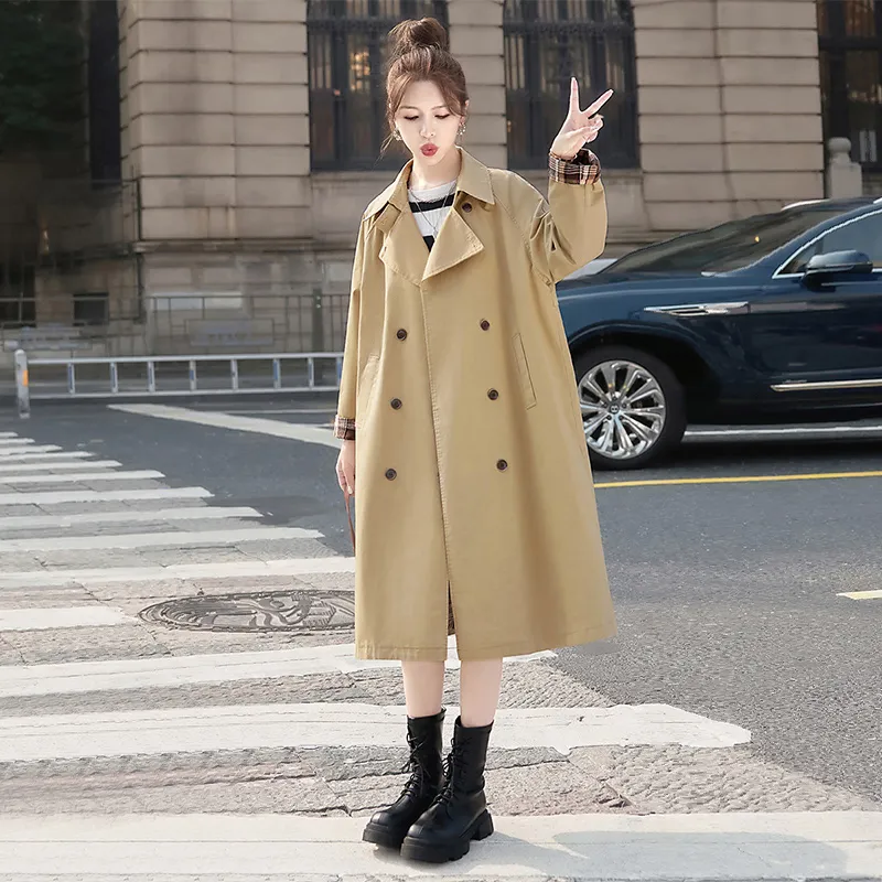 Cypress House Trench Coat Women's Khaki-1