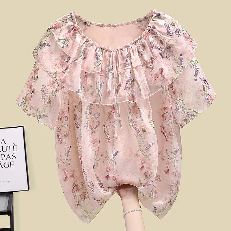 Cypress House Shirt Women's Pink Floral-3