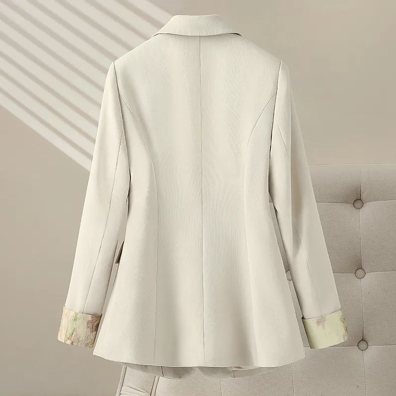 Cypress House Business Suit Women's Greige-3