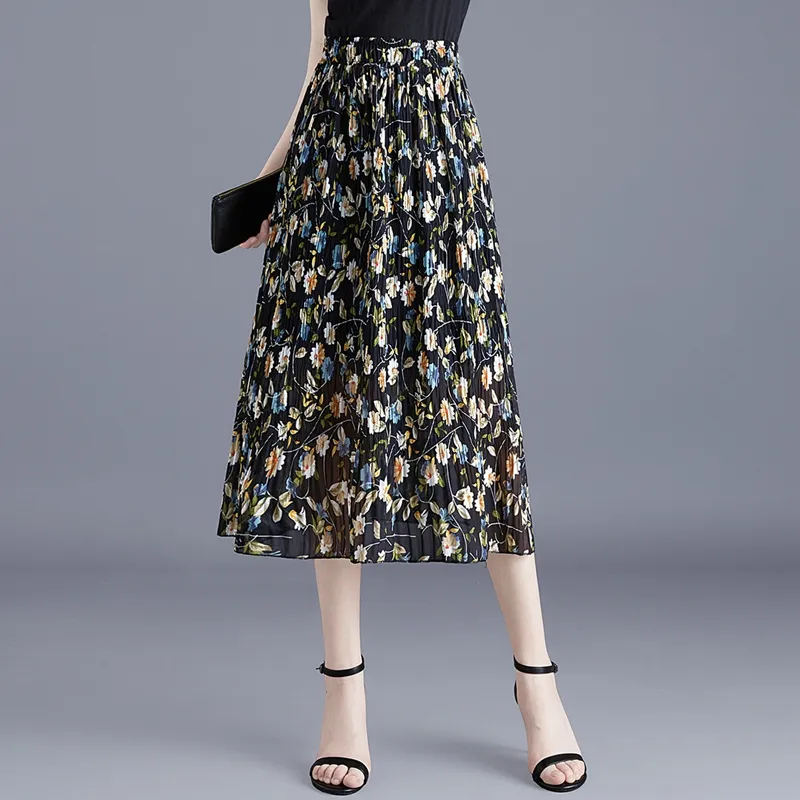 TOUCH Casual Long Skirts Women's-2