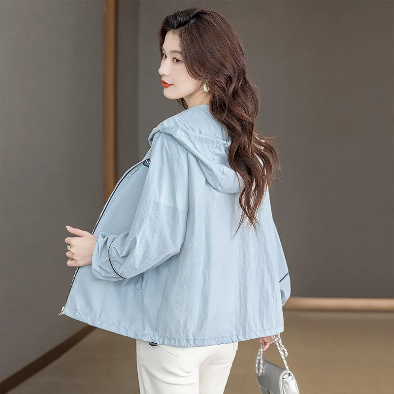 Cypress House Jackets Coats Women's Light Blue-3