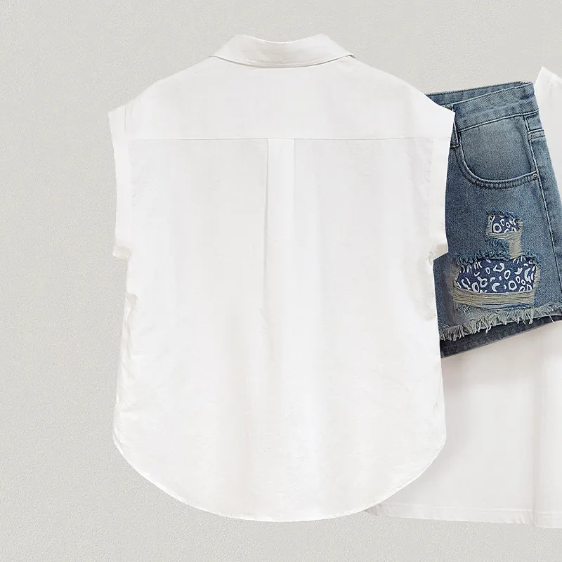 TOUCH Shirts Women's White-4