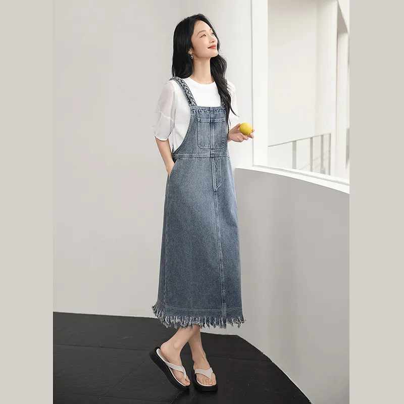 TOUCH Sleeveless Dress Women's Light Blue-5