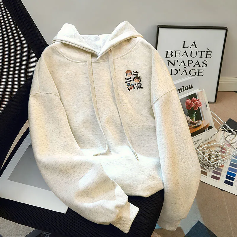 Cypress House Sweatshirt Women's Gray White-5