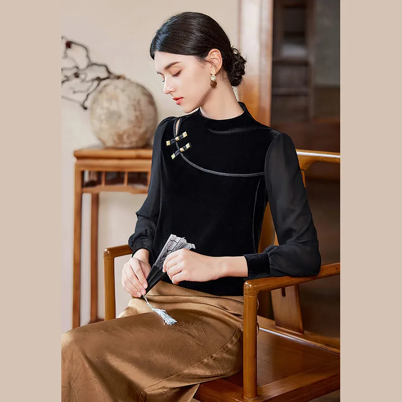 TOUCH Shirts Women's Black-5