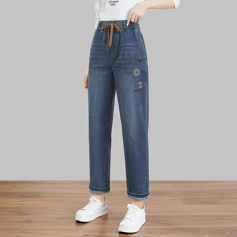 TOUCH Jeans Women's Dark Blue-4