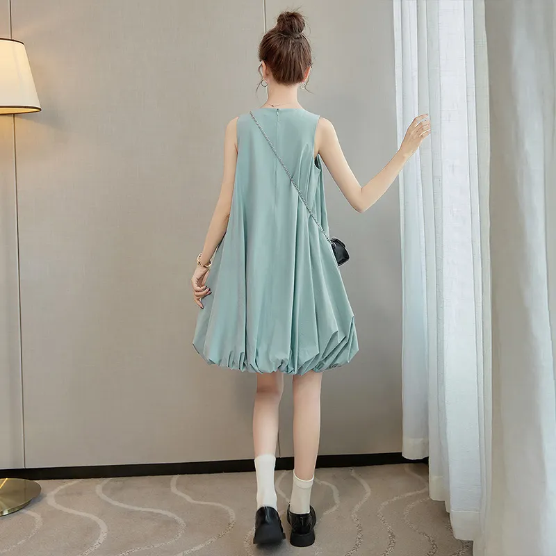 Cypress House Sleeveless Dress Women's Lake Blue-2