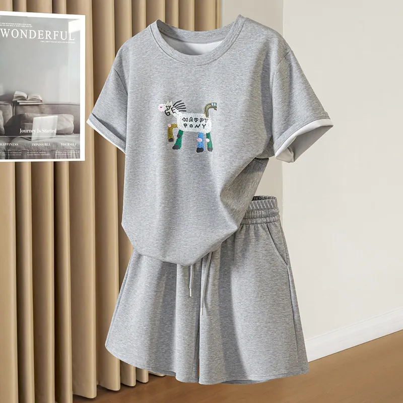 TOUCH Casual Suit Women's Light Gray-2