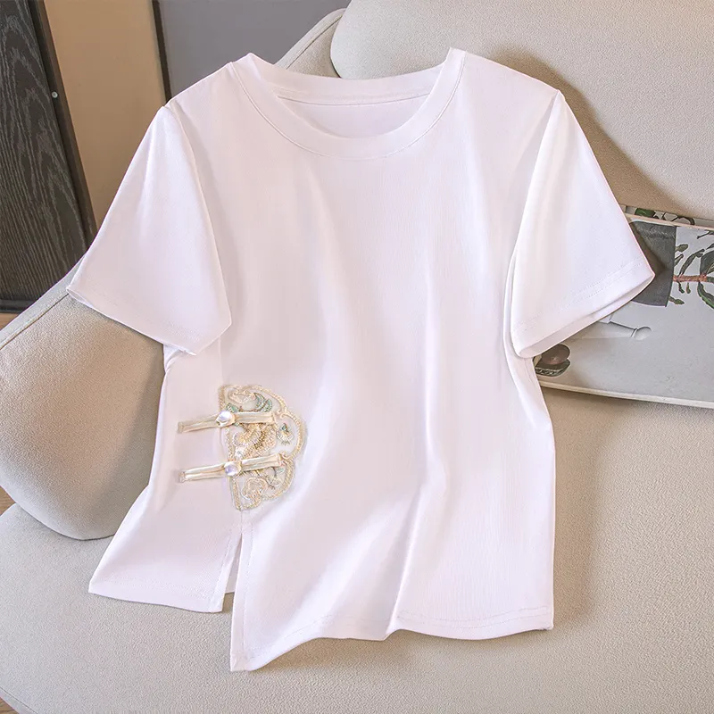 Cypress House T Shirts Women's White-2