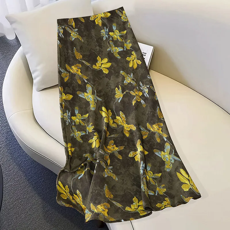 TOUCH Casual Long Skirt Women's-2