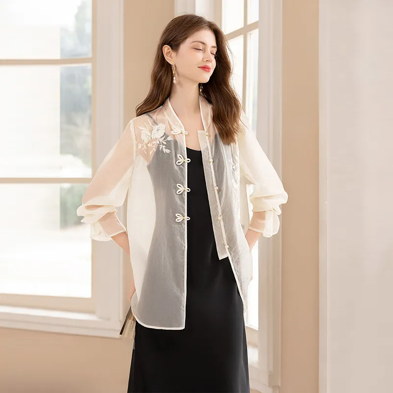 TOUCH Shirts Women's Apricot-4