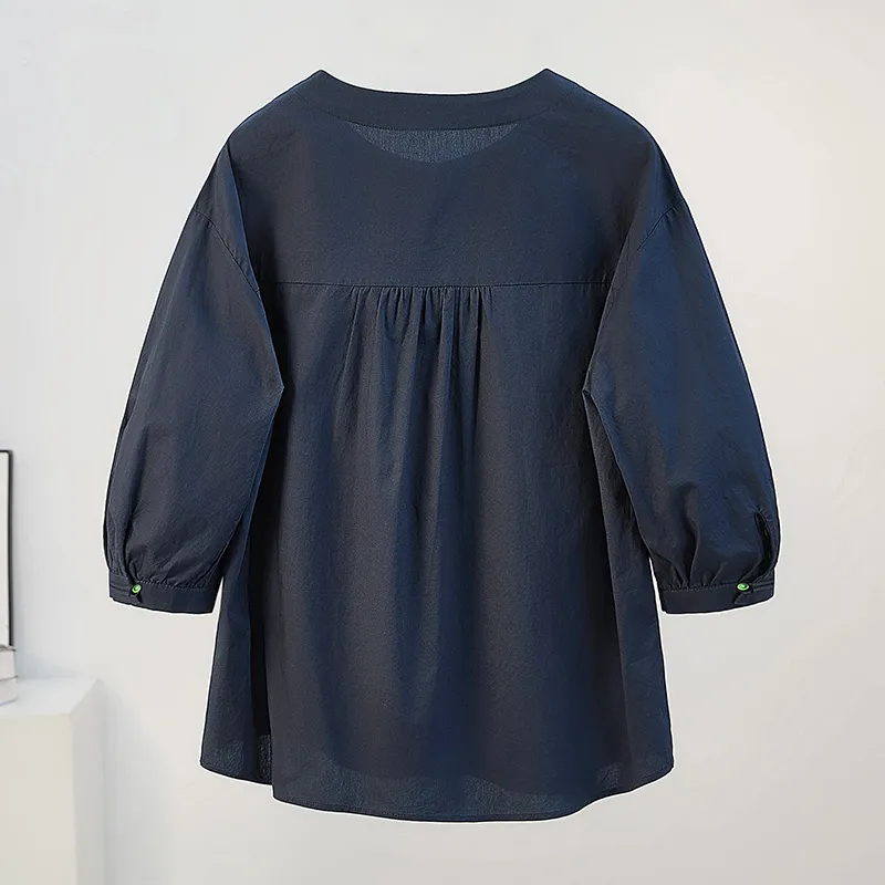 Cypress House Shirt Women's Navy Blue-4