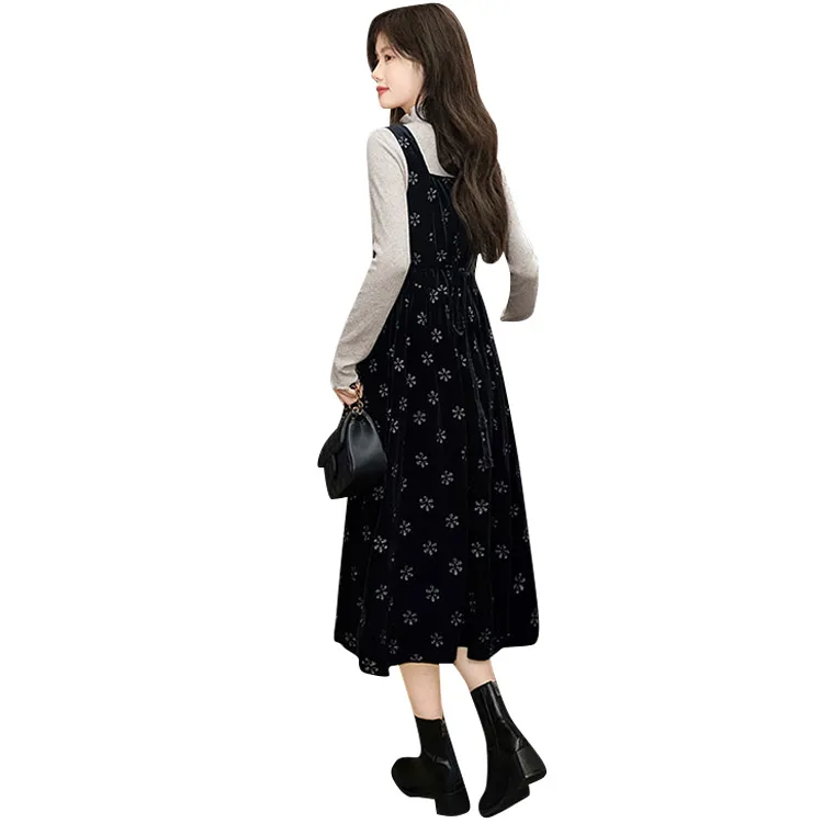 Cypress House Slip Dress Women's Black-1